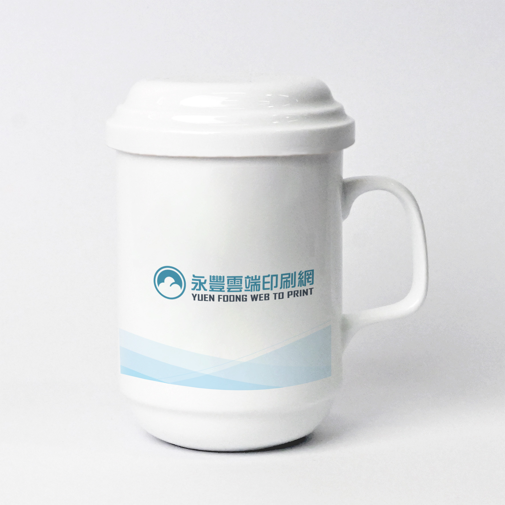 水藍漸層