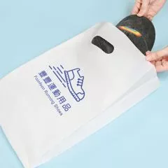 立體塑膠袋 - 白色袋